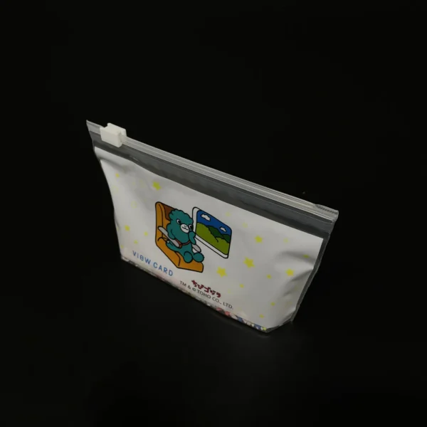 Sac à glissière transparent de marque pour l’alimentation et le commerce de détail Sac de rangement à glissière personnalisé imprimé - PE de qualité alimentaire et recyclable