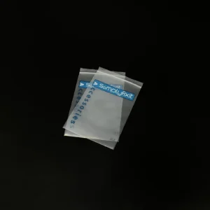 Sac zip-lock personnalisé de petite taille – PE haute transparence pour accessoires technologiques et pièces de réparation