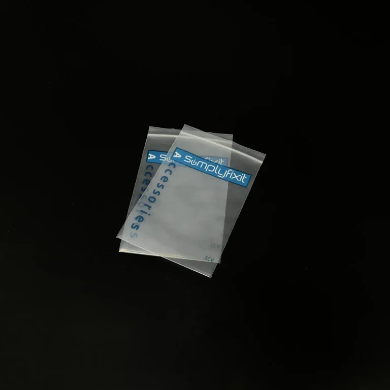 Custom Branded Small Ziplock Bag – High-Clarity PE for Tech Accessories & Repair Parts