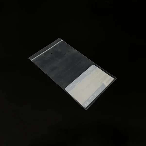 Custom Heavy-Duty Industrial Ziplock Bag with Vent Hole – High-Clarity PE for Safety Gear & PPE