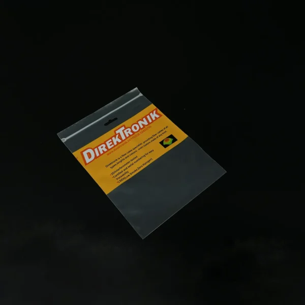 Custom Branded Industrial Ziplock Bag with Hang Hole – High-Clarity PE for Electronic Components