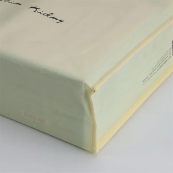 Beige Punched Handle Shopping Bag