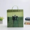 BEP Green Printed Tote Bag