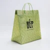 BEP Green Printed Tote Bag