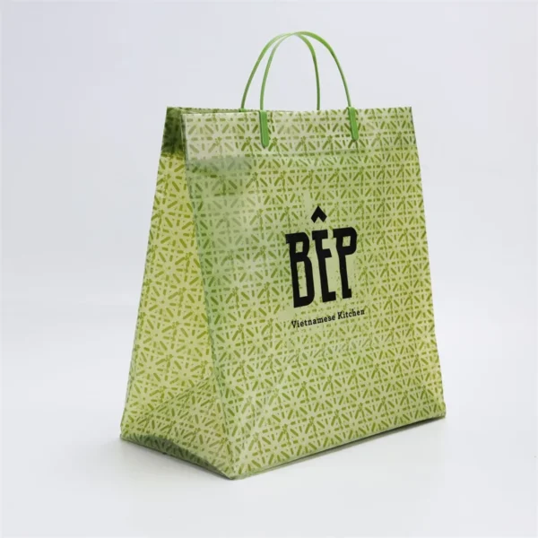 BEP Green Printed Tote Bag