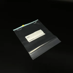 Black Frosted Food Ziplock Bag