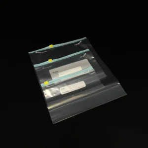 Black Frosted Food Ziplock Bag