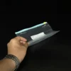 Black Frosted Food Ziplock Bag