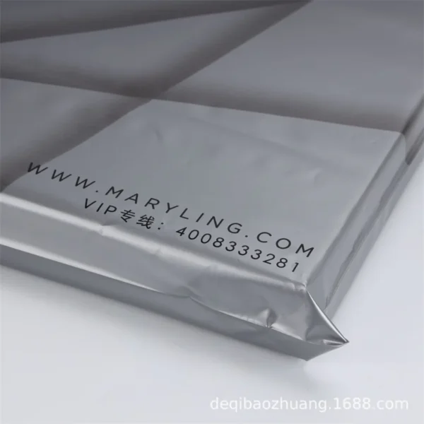 MARYLING Gray Aluminum Foil Stand Up Pouch