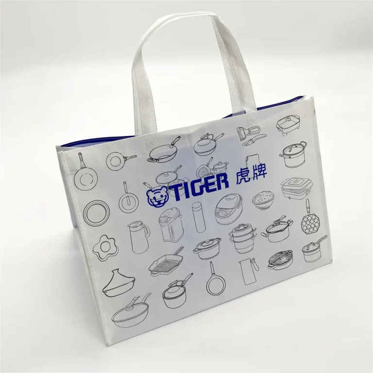 TIGER Laminated Tote Bag