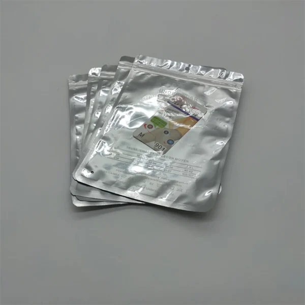 Underwear Aluminum Foil Stand Up Zipper Pouch