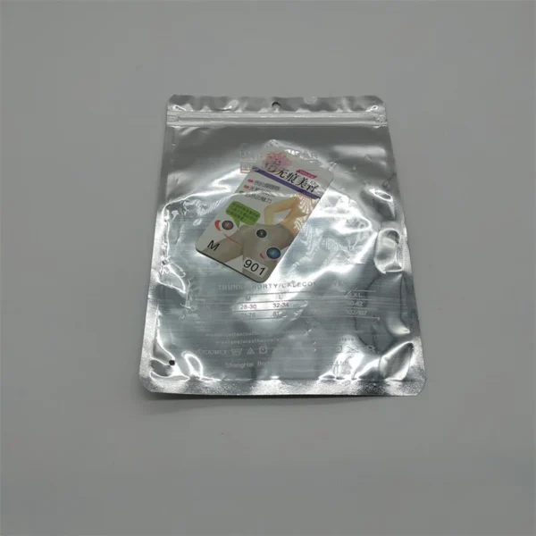 Underwear Aluminum Foil Stand Up Zipper Pouch