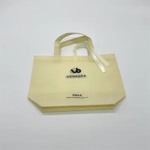 venabra-beige-non-woven-tote-bag-01.webp VENABRA Beige Non-Woven Tote Bag