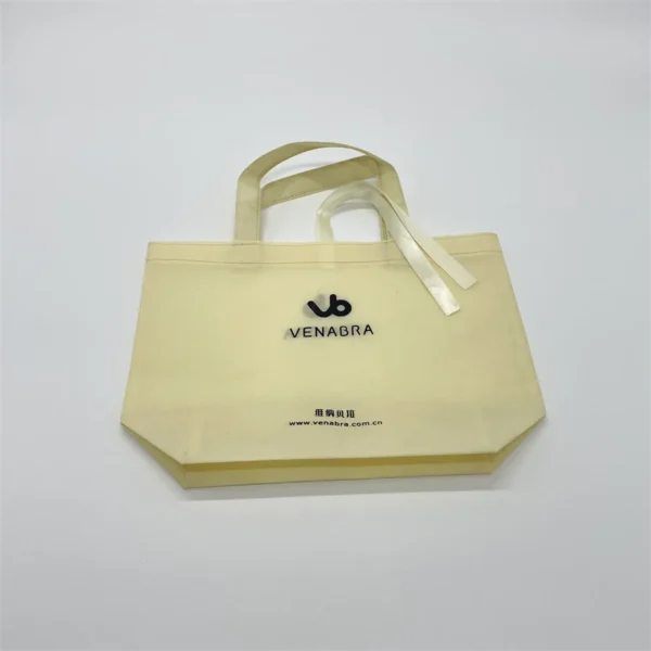 VENABRA Beige Non-Woven Tote Bag
