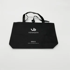 venabra-black-non-woven-tote-bag-01.webp VENABRA Black Non-Woven Tote Bag
