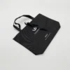VENABRA Black Non-Woven Tote Bag