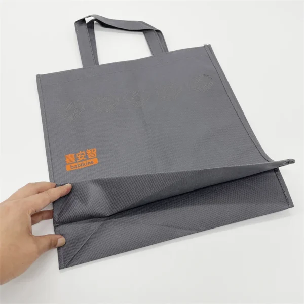VENABRA Black Non-Woven Tote Bag